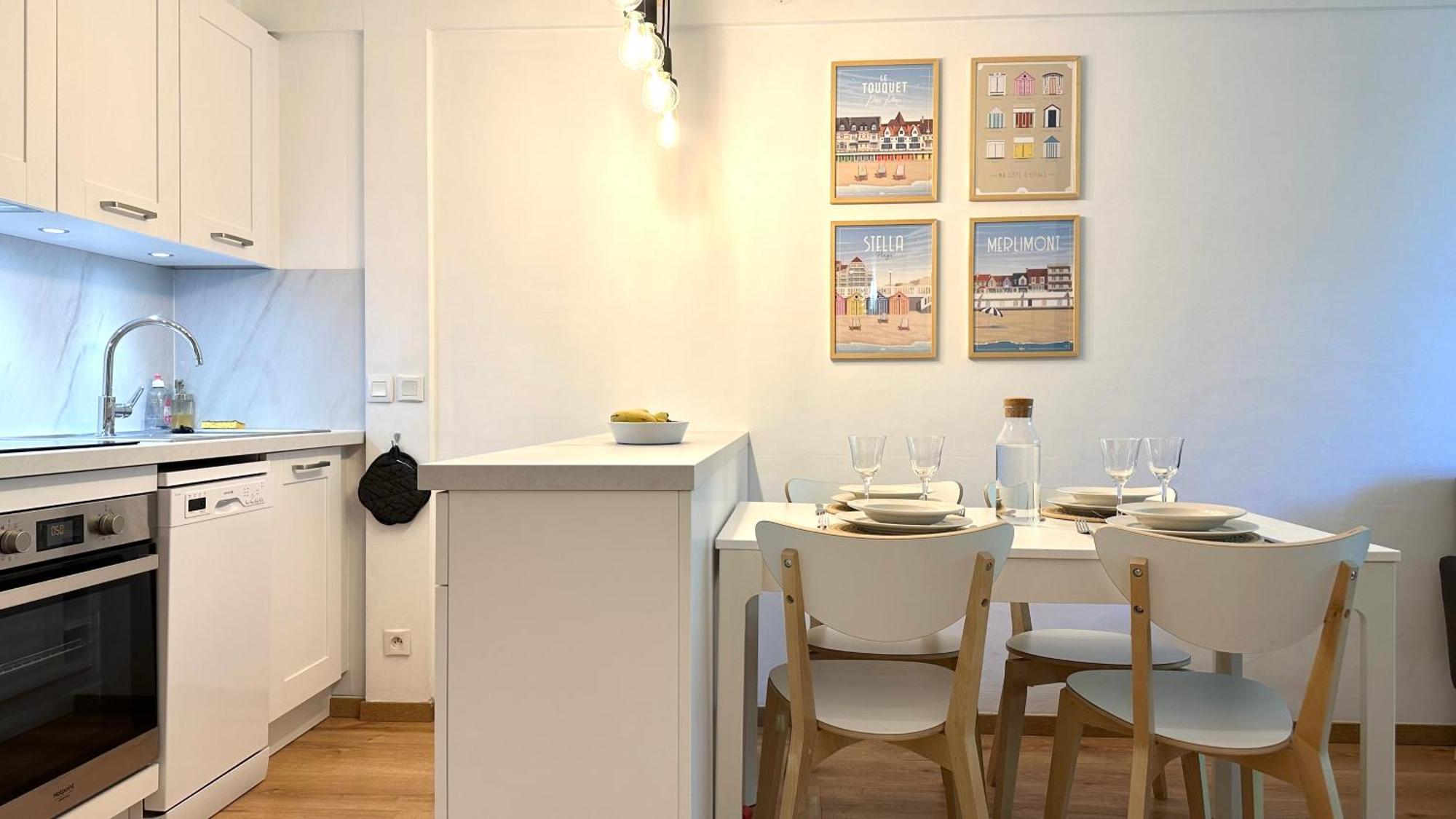 Ferienwohnung Appt 4 Pers-2 Chb-2 Sdb-Piscine-Linge Inclus-Literies Faites A L'Arrivee Inclus-Parking Le Touquet Exterior foto